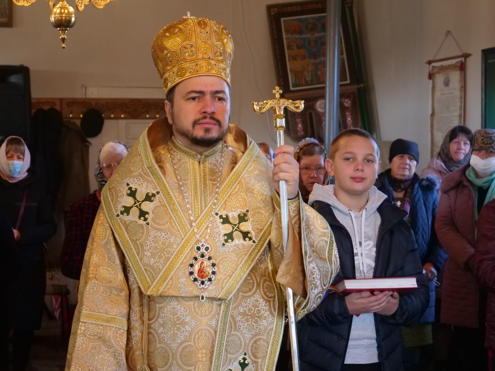 PS Veniamin a slujit în Parohia Cania PS Veniamin a slujit în Parohia Cania