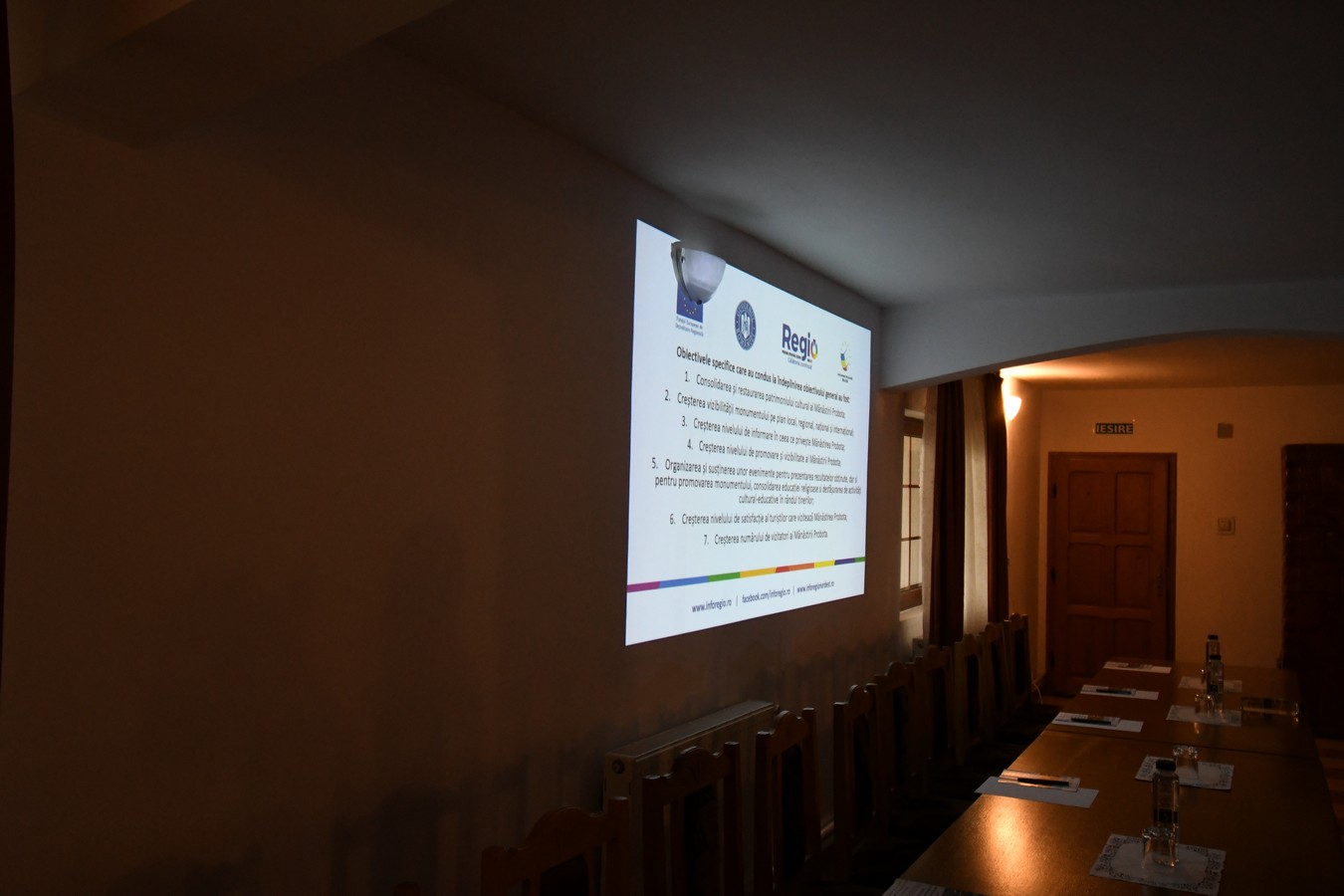 Conferință dedicată finalizării proiectului de restaurare al Mănăstirii Probota