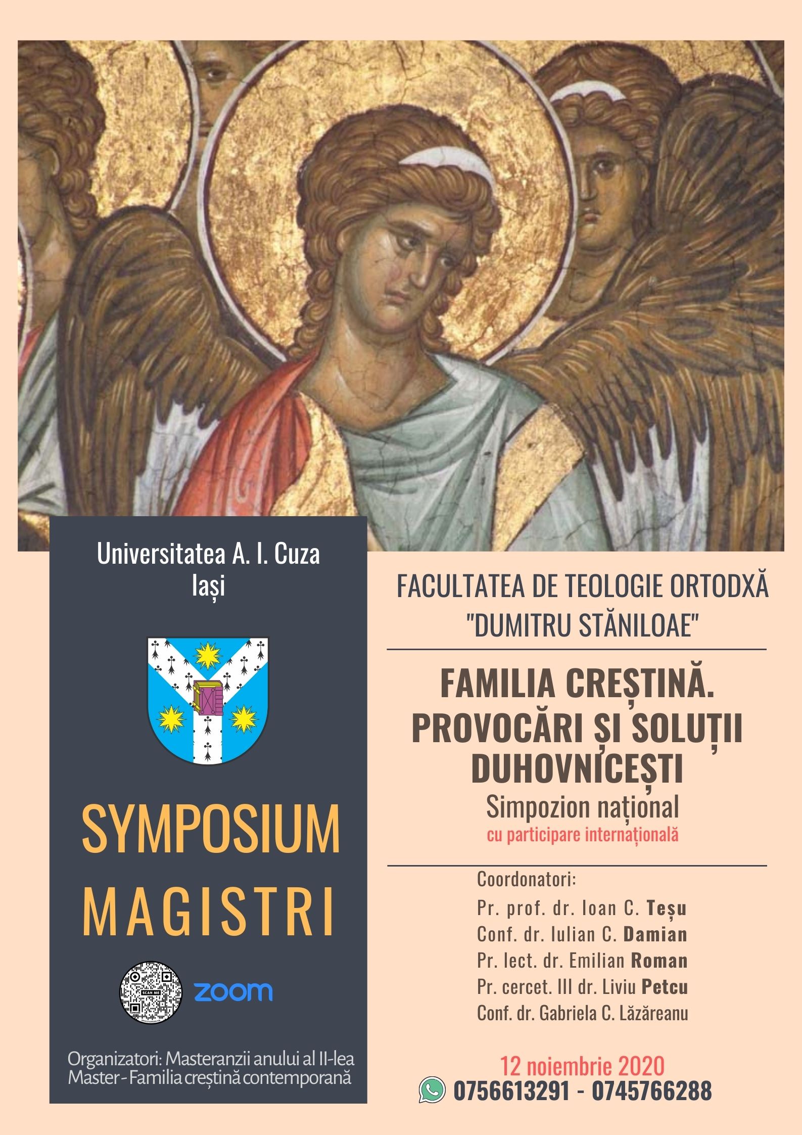 Simpozionul masteranzilor la Facultatea de Teologie Ortodoxă din Iași