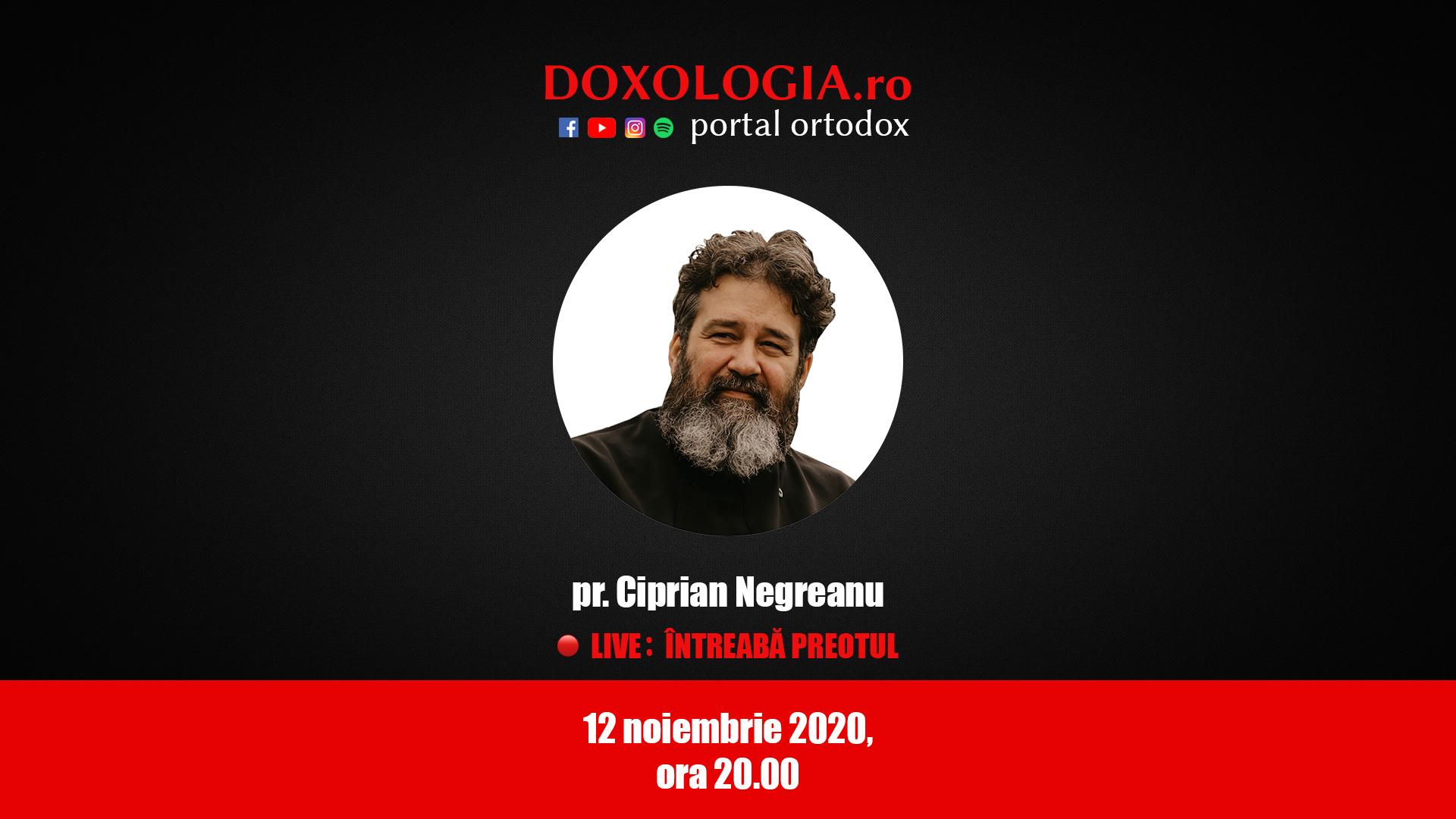 (Video) Întreabă preotul LIVE – Cum ne pregătim pentru Postul Nașterii Domnului? – Pr. Ciprian Negreanu