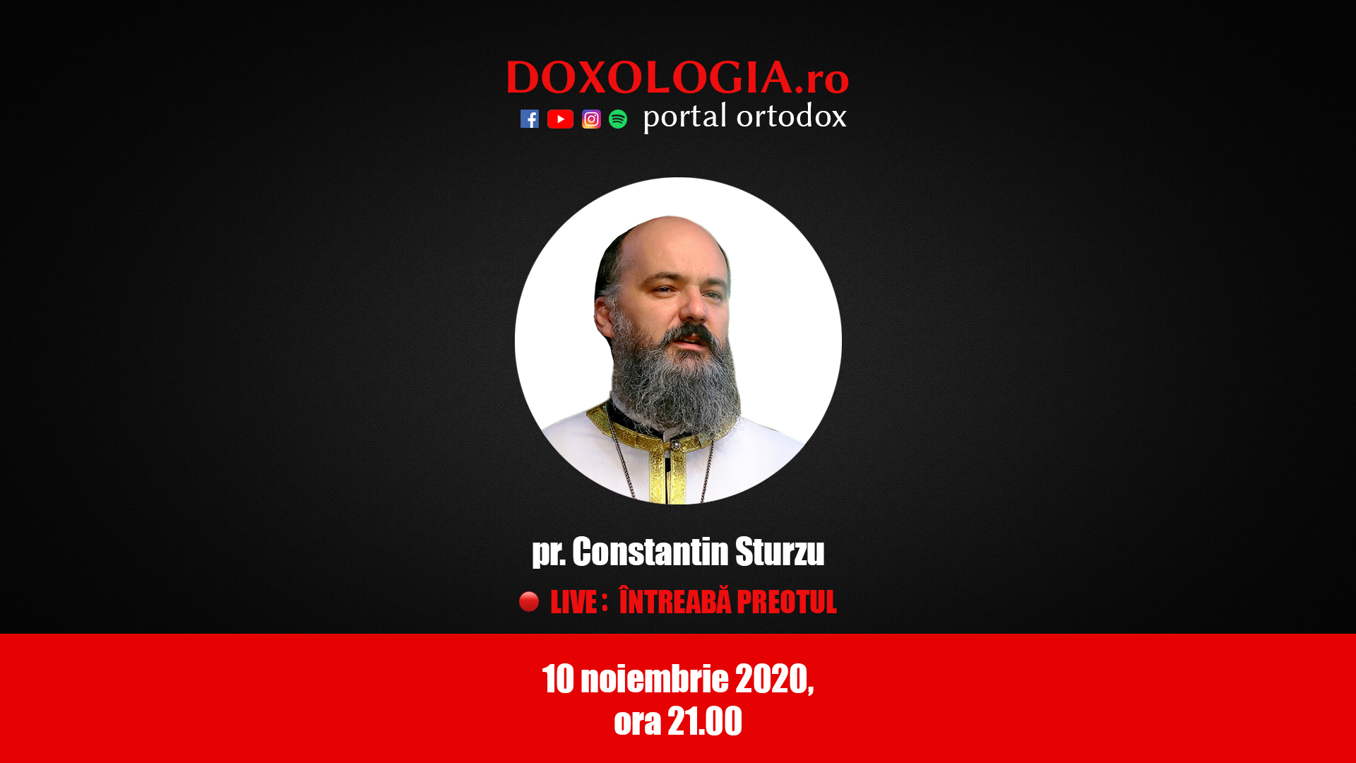(Video) Întreabă preotul LIVE – De ce este atât de important să facem milostenie? – Pr. Constantin Sturzu