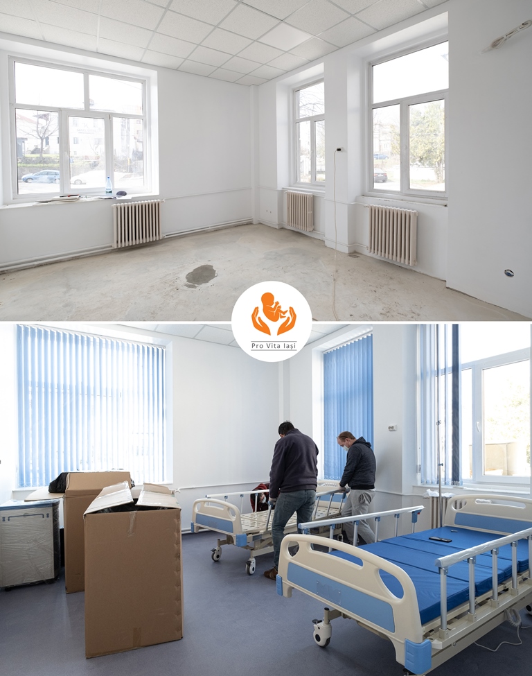 Rezervă nouă pentru mamele care nasc natural la  Maternitatea „Elena Doamna” din Iași