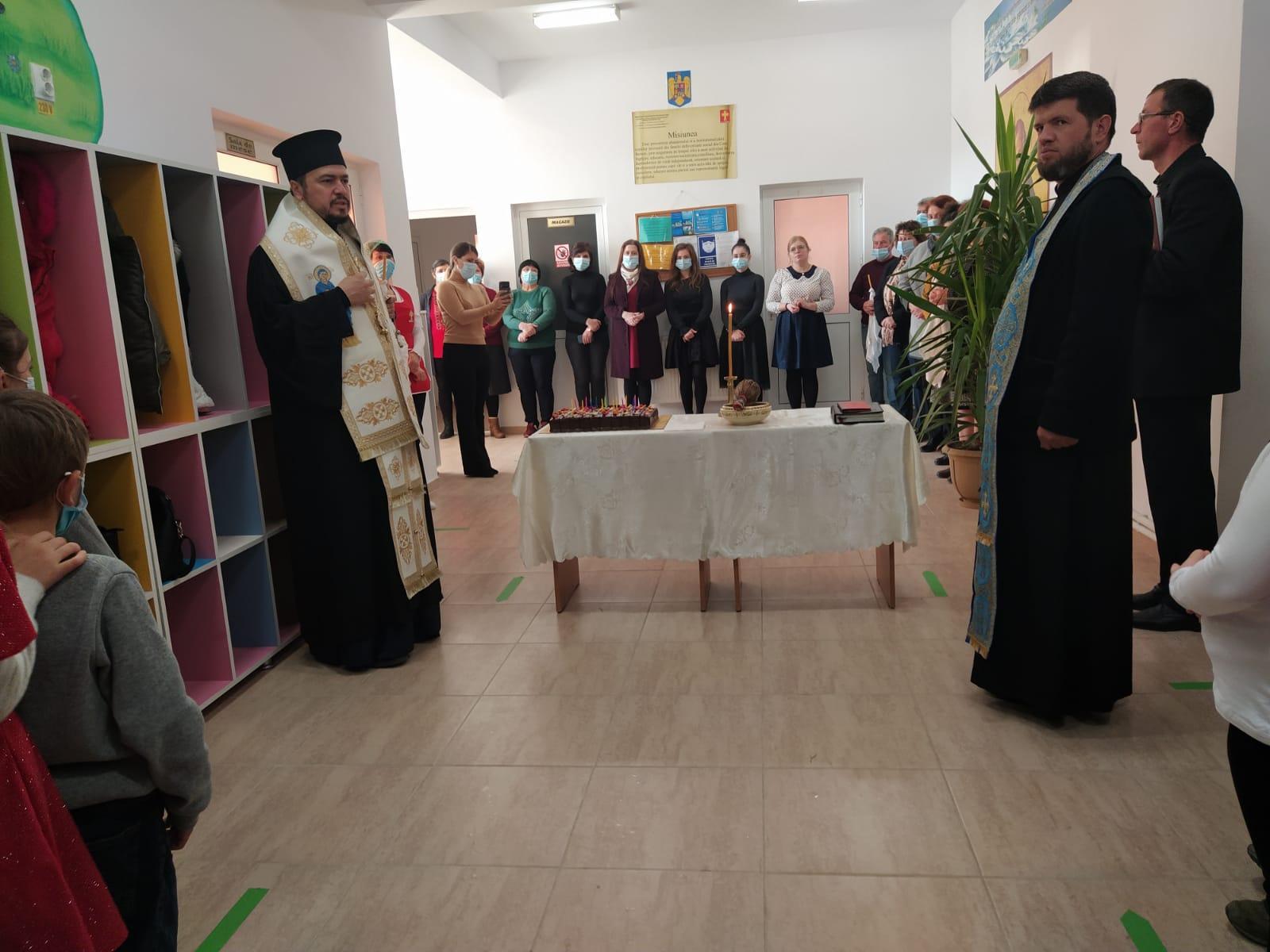 Binecuvântare arhierească la Așezământul social „Sfântul Stelian” din Boțești, judeţul Vaslui