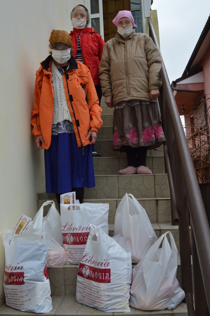 Bucurie pentru bătrânii neajutorați și singuri