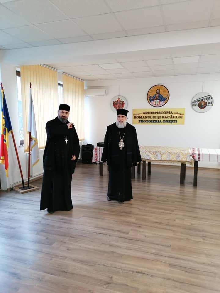 Vizită de lucru la sediul Protoieriei Onești