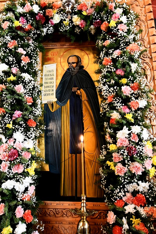 Mănăstirea Voroneţ îşi cinsteşte unul dintre ocrotitori