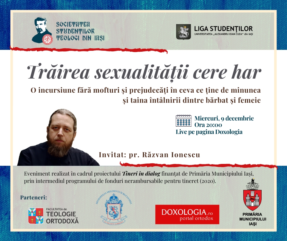 Conferință live cu pr. Răzvan Ionescu