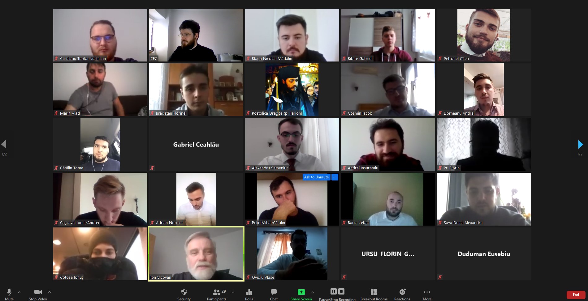 Programul de Educație Practică: Suferința, cale de apropiere de Dumnezeu