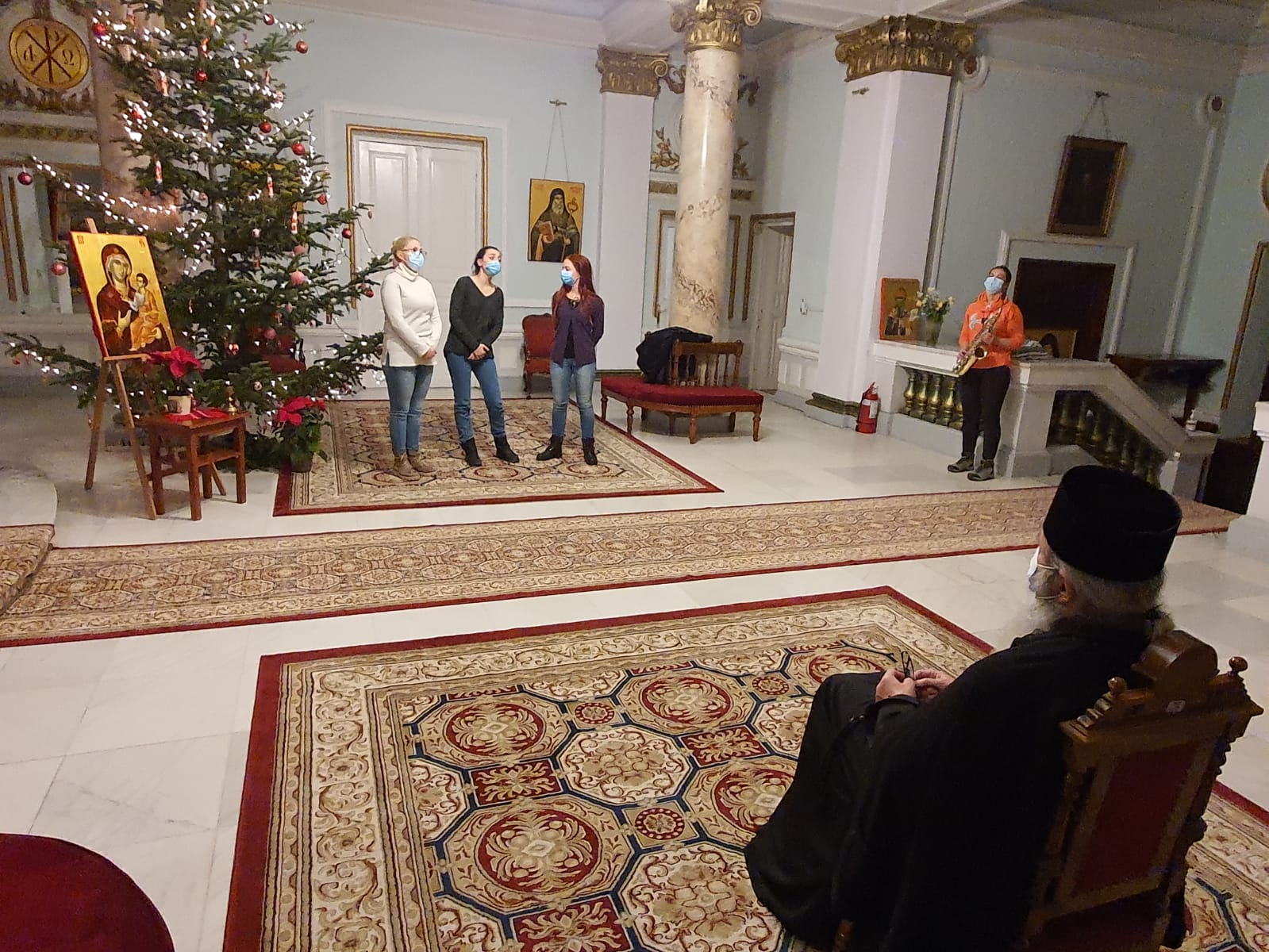 Grup vocal-instrumental – Colindători la Reședința Mitropolitană 2020