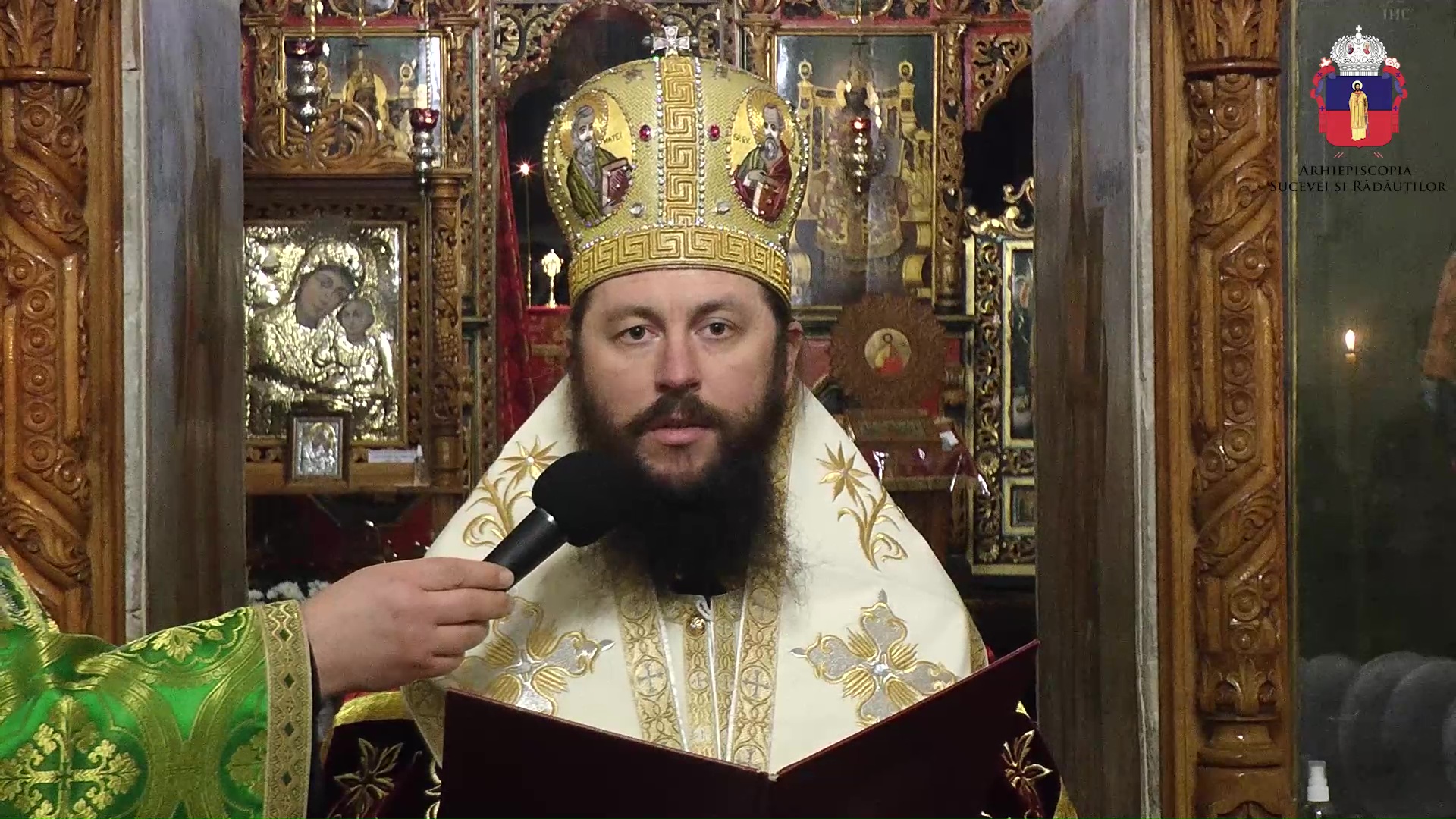 (Video) „Nu doar în piatră s-a sculptat frumos la Dragomirna, ci inimi împietrite au dobândit aici frumusețe lăuntrică.” – PS Damaschin