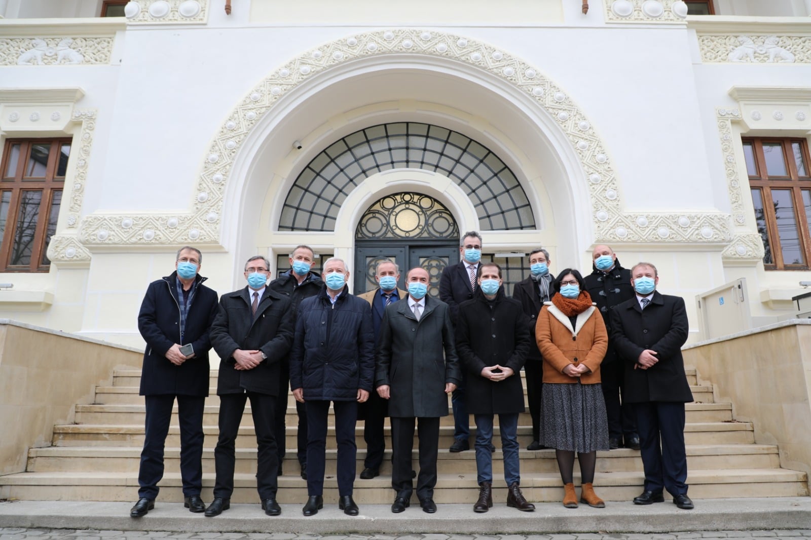 Vizită oficială la Consiliul Județean Vrancea a conducerii UAIC, în vederea înființării unei extensiuni la Focșani