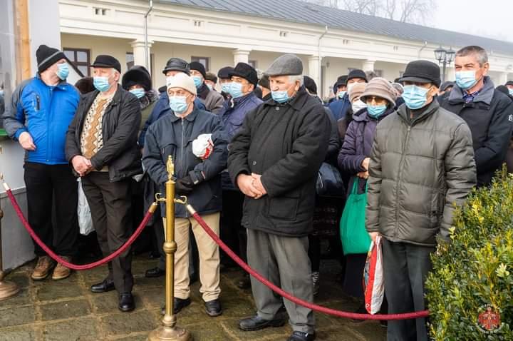 Botezul Domnului la Catedrala Arhiepiscopală din Roman