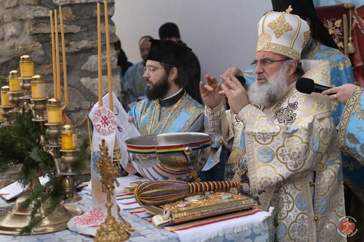 Botezul Domnului la Catedrala Arhiepiscopală din Roman