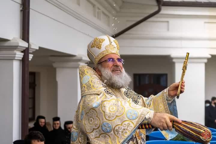 Botezul Domnului la Catedrala Arhiepiscopală din Roman