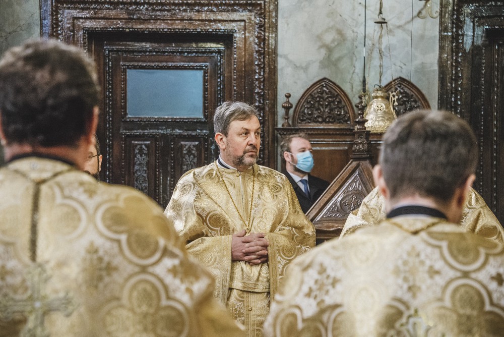 „Treimea de arhierei”, cinstită la Facultatea de Teologie din Iași prin Liturghie arhierească