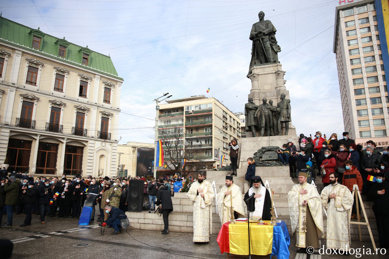 (Video) Ziua Unirii Principatelor Române la Iași. 162 de ani de la unirea Moldovei cu Țara Românească
