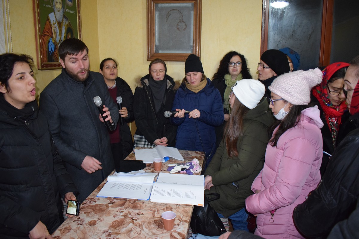 Slujbă misionară la Parohia Coșula, Protopopiatul Botoșani