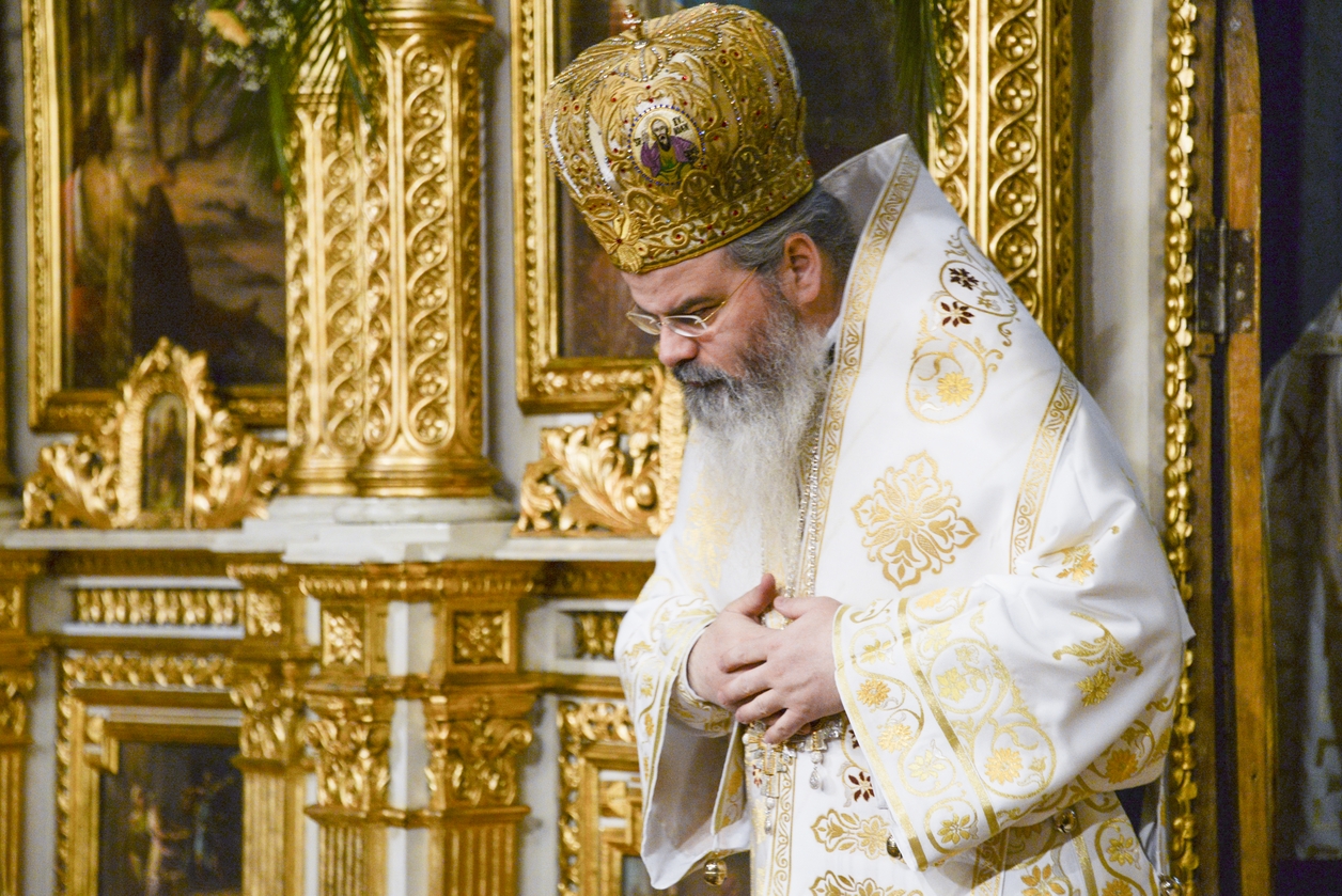 Hramul istoric al Catedralei mitropolitane din Iași, sărbătorit în prezența a șapte arhierei