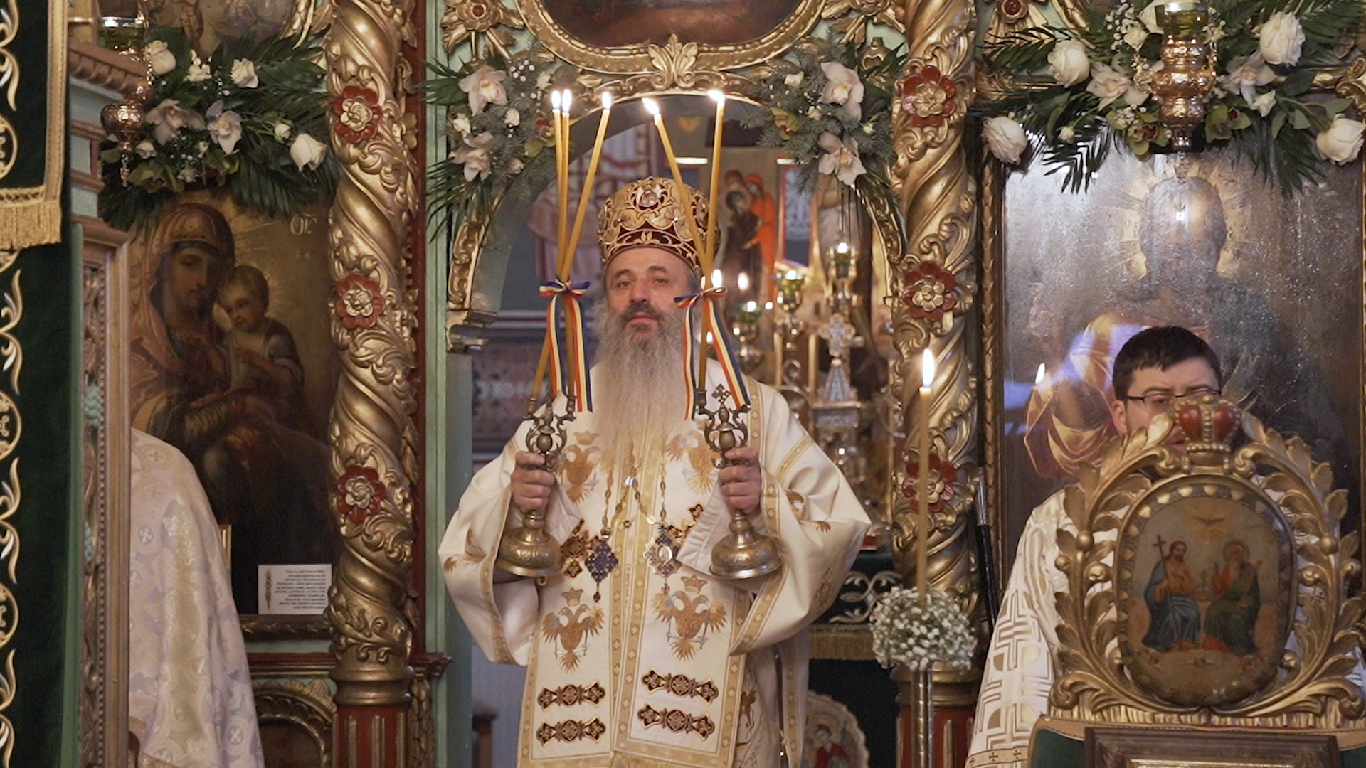 (Video) Binecuvântare arhierească în Parohia „Sfinții  Voievozi” Roșca din Iași