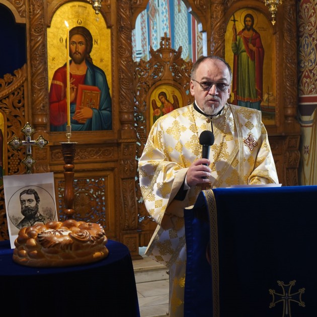 Slujbă de pomenire la împlinirea a 130 de ani de la plecarea spre veșnicie a pictorului Epaminonda Bucevschi