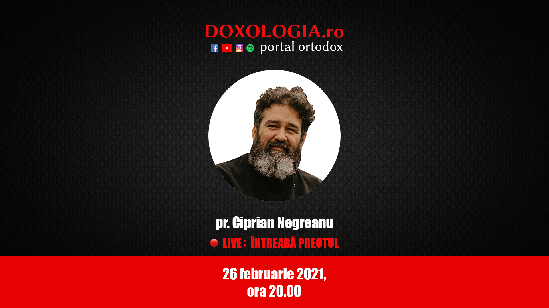 (Video) Întreabă preotul LIVE – Cum să ne pregătim pentru Postul Mare? – Pr. Ciprian Negreanu