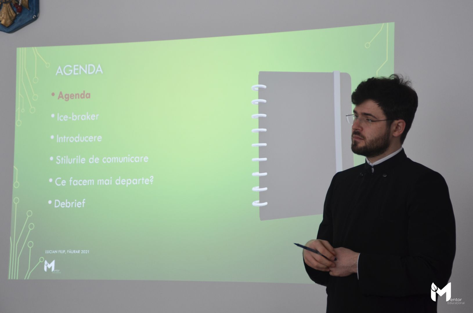 foto: Centrul de Formare Continuă al Arhiepiscopiei Iașilor Program de mentorat în Seminariile Teologice din Arhiepiscopia Iașilor