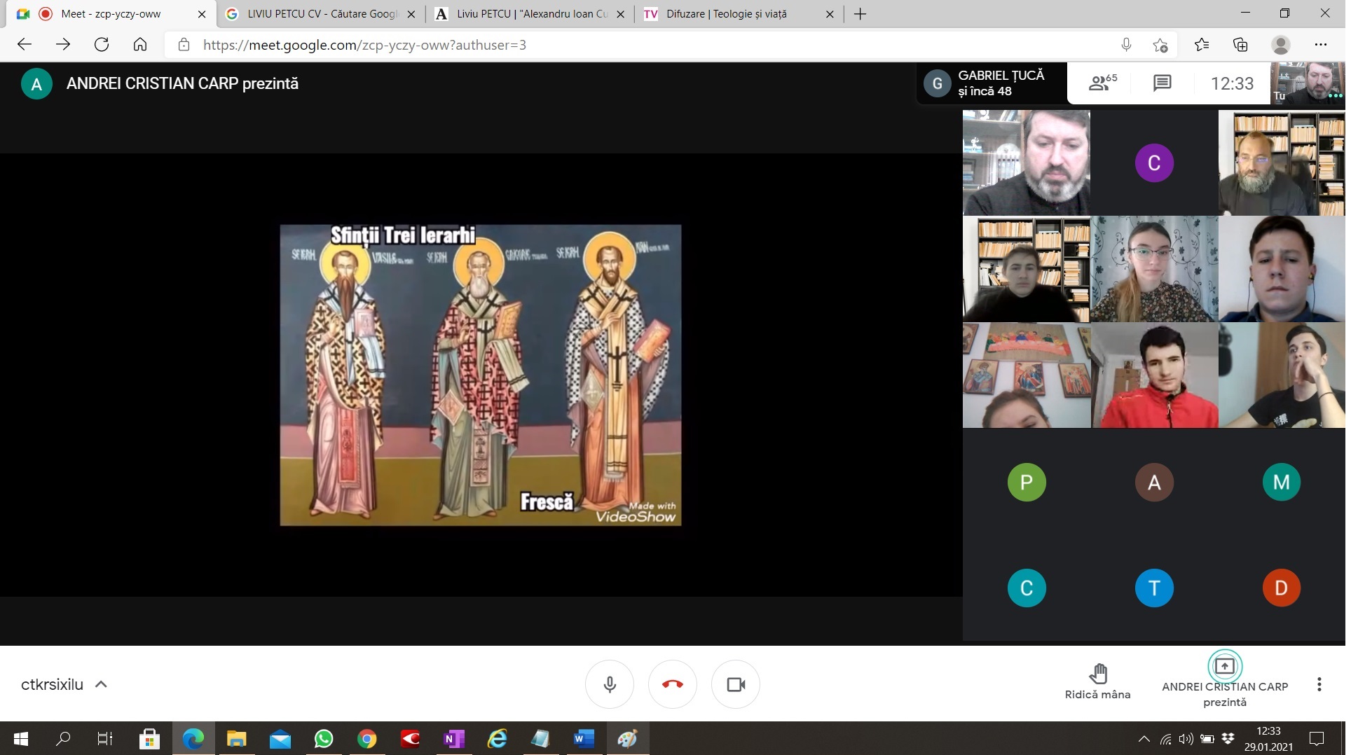 Patronii învățământului teologic, cinstiți la Seminarul Teologic „Veniamin Costachi” de la Mănăstirea Neamț