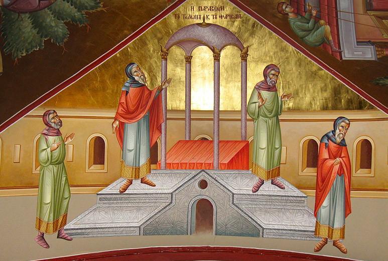 „Doi oameni s-au suit la templu ca să se roage” (Luca 18, 10-14) „Doi oameni s-au suit la templu ca să se roage” (Luca 18, 10-14)