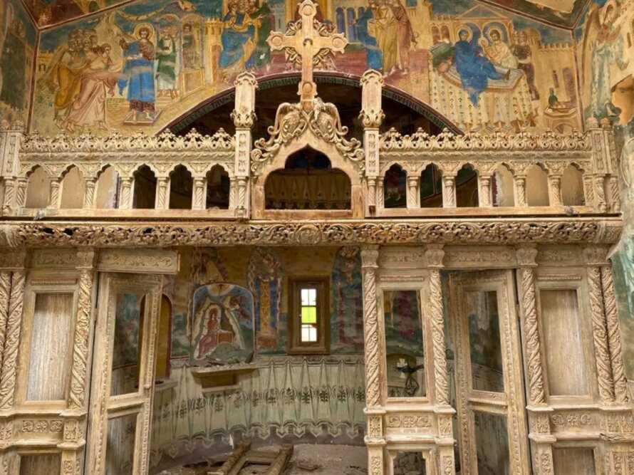 Haaretz: Schitul Românesc de la Iordan păstrează fresca intactă sub intemperiile necruțătoare ale Deșertului Iudeei