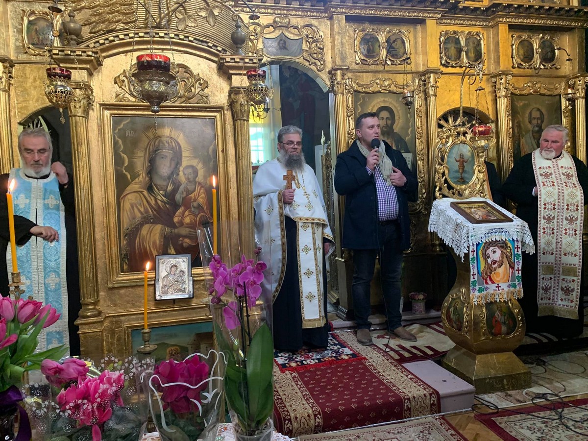 Slujbă misionară în Parohia Bălușeni, Protopopiatul Botoșani