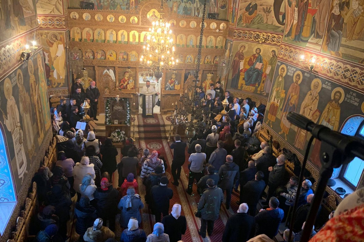 Slujbă misionară în Parohia Cătămărăști Deal