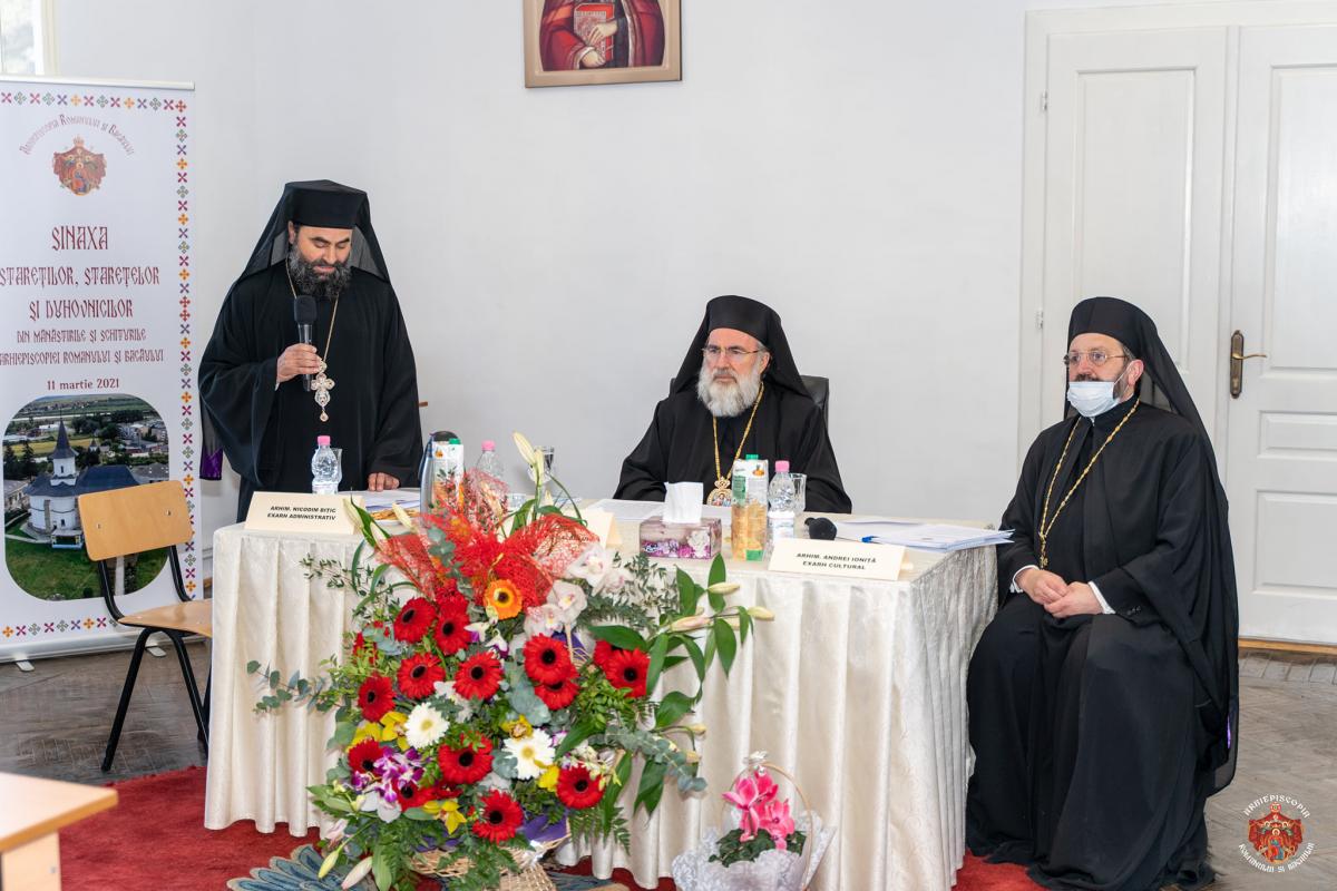 Sinaxă monahală în Eparhia Romanului și Bacăului
