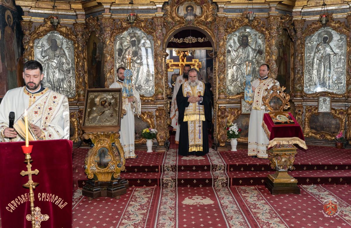 Duminica Sfântului Grigore Palama, la catedrala din Roman