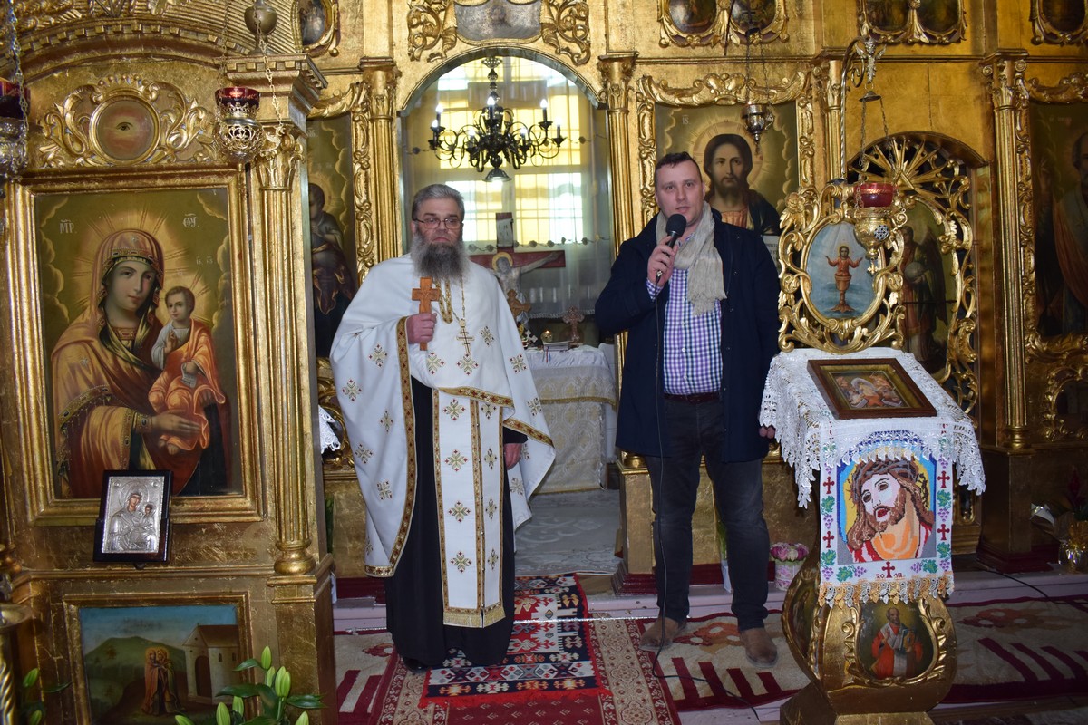 Slujbă misionară în Parohia Bălușeni, Protopopiatul Botoșani