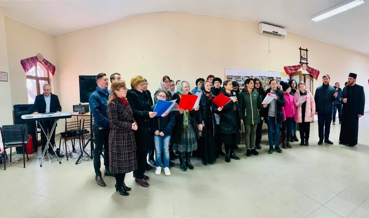 Slujbă misionară în Parohia Bălușeni, Protopopiatul Botoșani