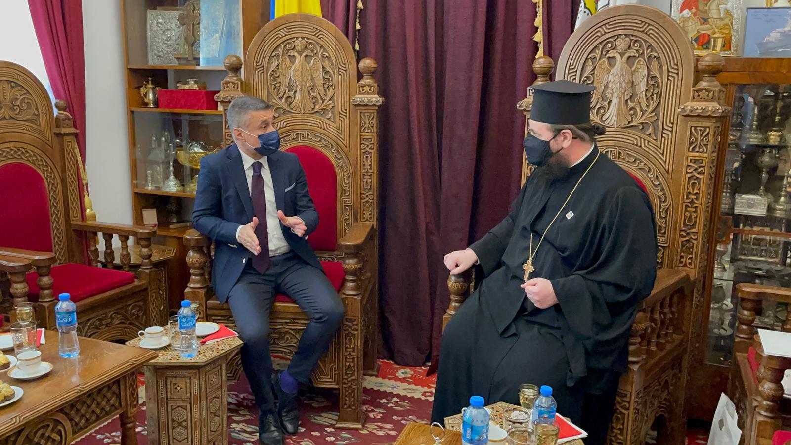 Ambasadorul Saranga, la Reprezentanţa Patriarhiei de la Ierusalim: „Este important să fie respectată libertatea religioasă”