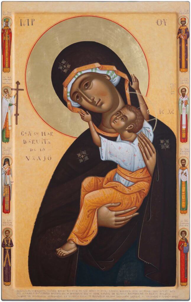 Icoana Maicii Domnului „Cea cu har dăruită” Începând cu Duminica Ortodoxiei, 5 noi Icoane ale Maicii Domnului vor fi cinstite în comunitățile euharistice din Episcopia Europei de Nord