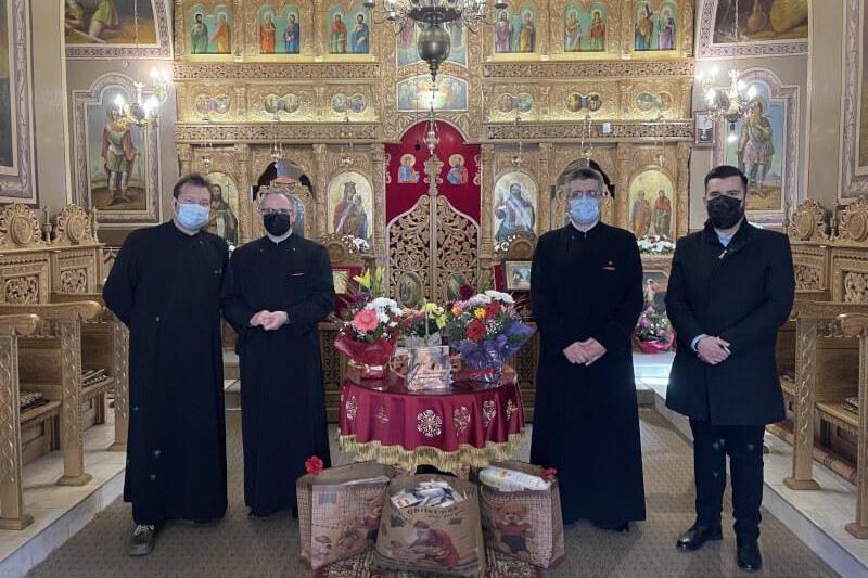 Daruri din partea Protoieriei Bacău la Secția de Maternitate Bacău