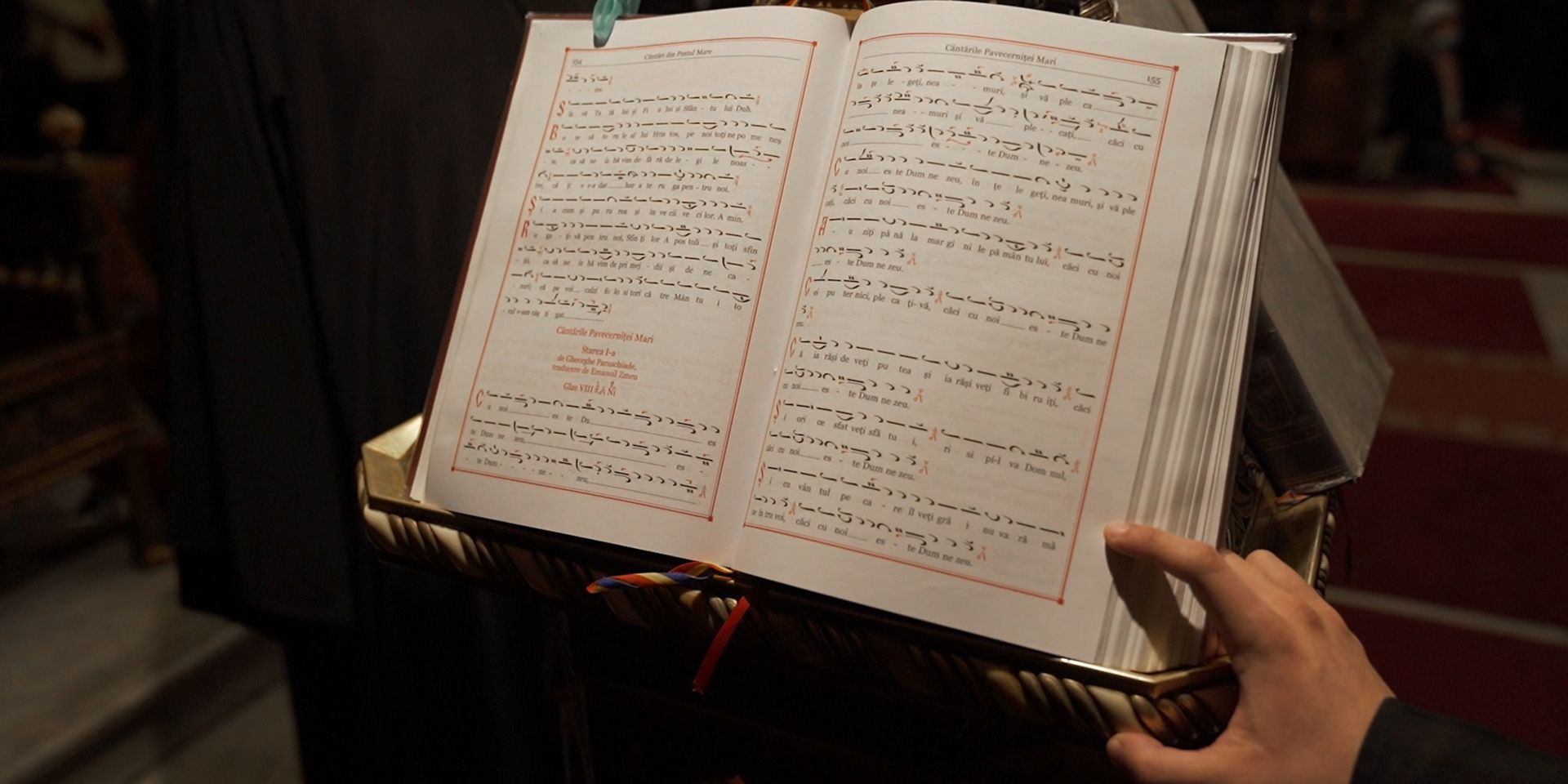 Ultima parte a Canonului Sfântului Andrei Criteanul la Mănăstirea „Sfinții Trei Ierarhi”