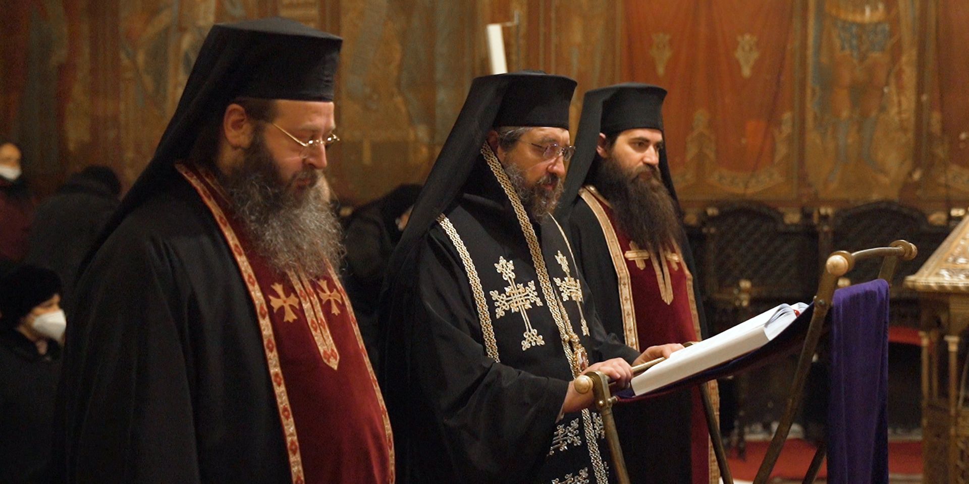 Ultima parte a Canonului Sfântului Andrei Criteanul la Mănăstirea „Sfinții Trei Ierarhi”