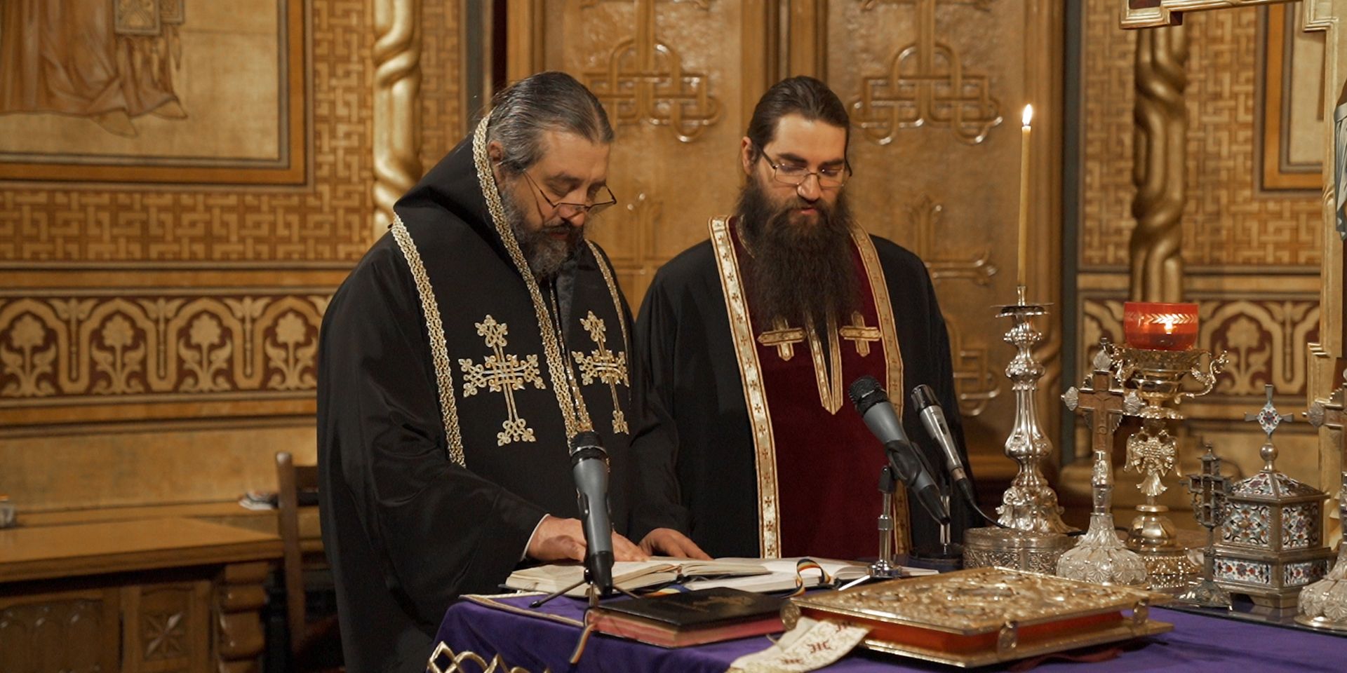 Ultima parte a Canonului Sfântului Andrei Criteanul la Mănăstirea „Sfinții Trei Ierarhi”