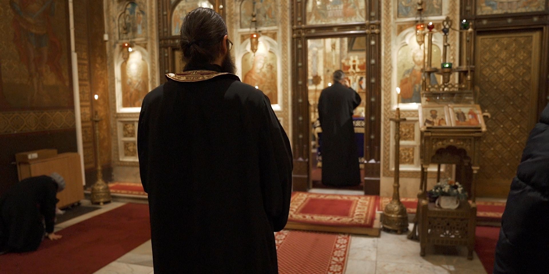 Ultima parte a Canonului Sfântului Andrei Criteanul la Mănăstirea „Sfinții Trei Ierarhi”