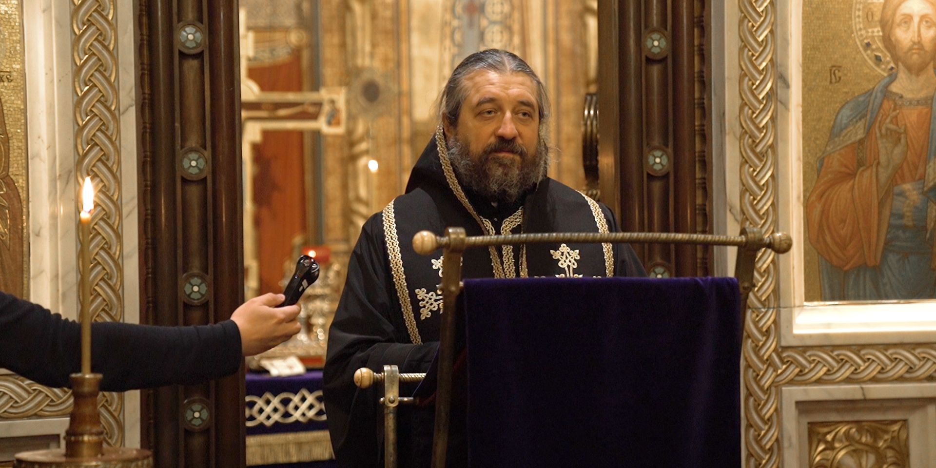 Ultima parte a Canonului Sfântului Andrei Criteanul la Mănăstirea „Sfinții Trei Ierarhi”