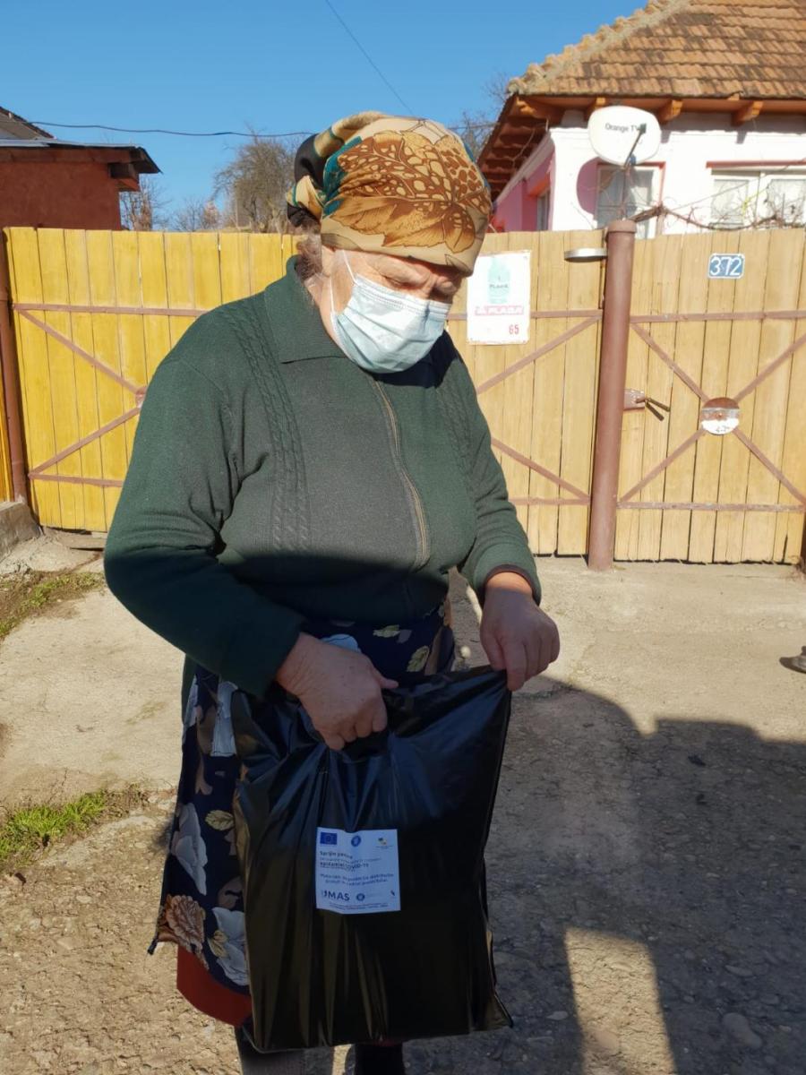 Finalul proiectului „Sprijin pentru persoanele vulnerabile în contextul epidemiei de COVID-19”