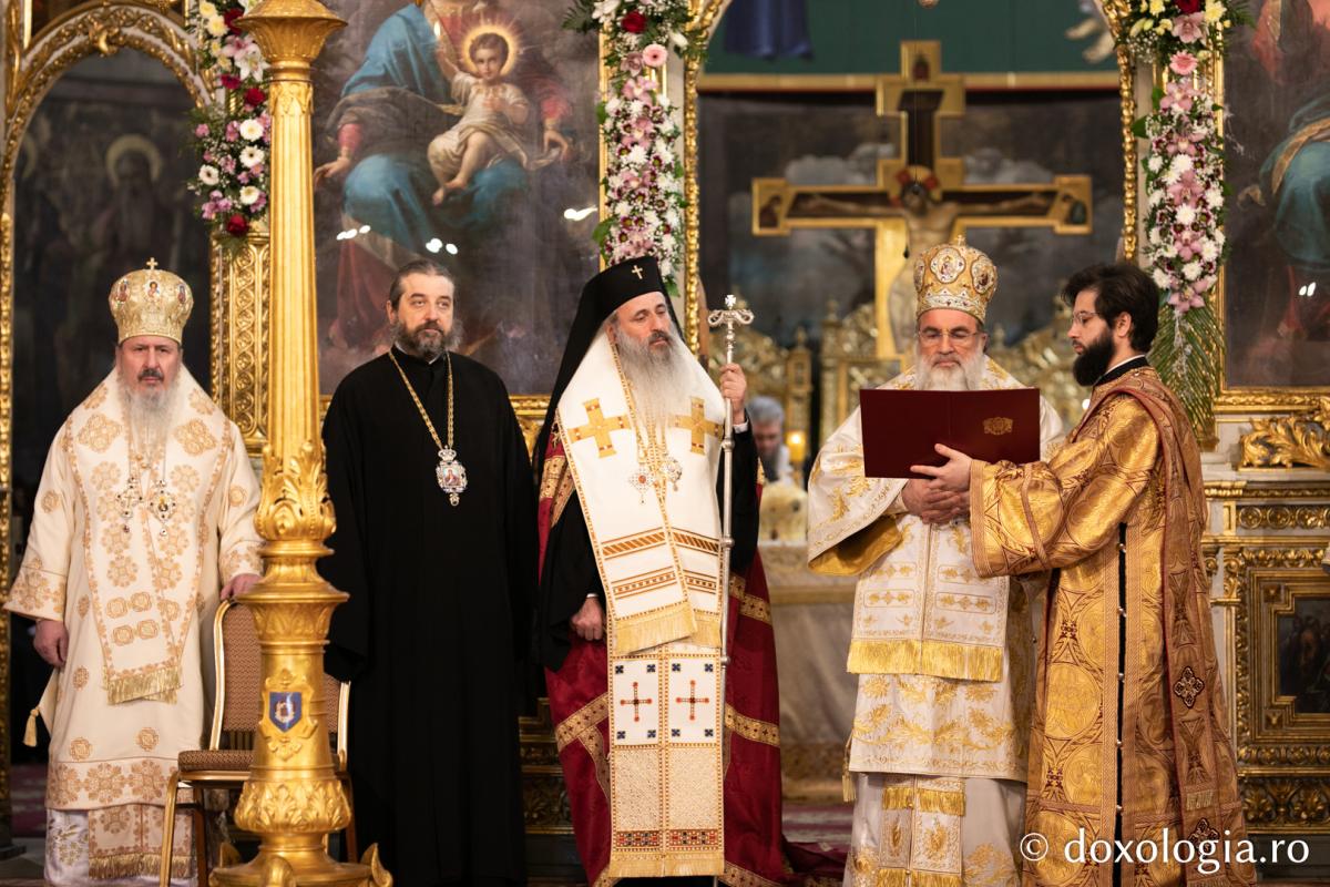 Act patriarhal de confirmare a PS Nichifor Botoșăneanul în slujirea de Episcop-vicar al Arhiepiscopiei Iașilor