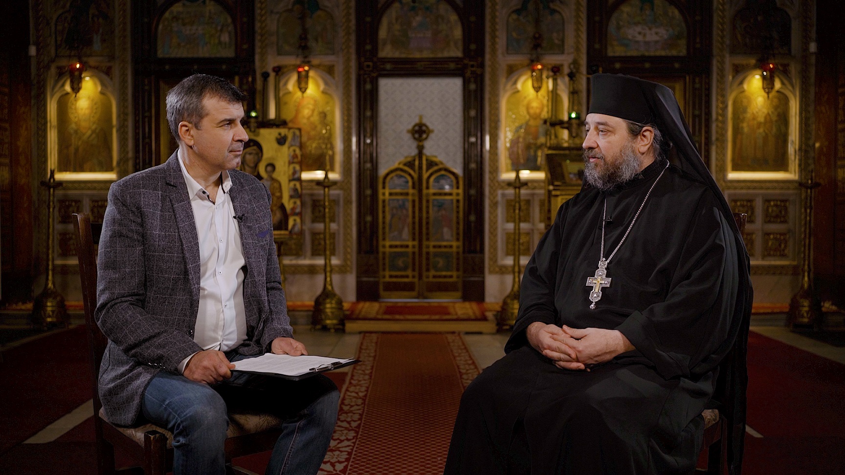 (Video) Interviu cu Arhim. Nichifor Horia, Episcop-vicar ales al Arhiepiscopiei Iașilor: „Cea mai mare bucurie a mea este atunci când văd lumină în ochii celuilalt”