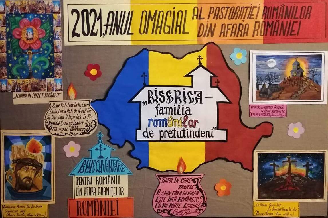 Cadouri şi buchete cu flori pentru familiile din Ghergheşti care au fiii plecaţi în străinătate