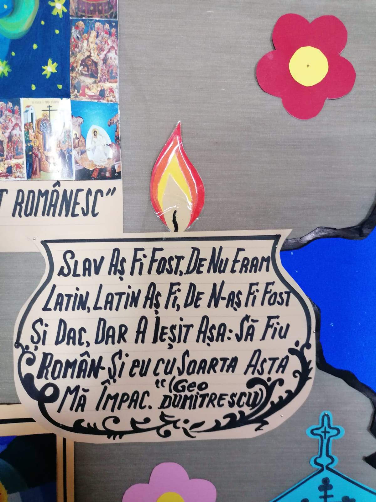 Cadouri şi buchete cu flori pentru familiile din Ghergheşti care au fiii plecaţi în străinătate