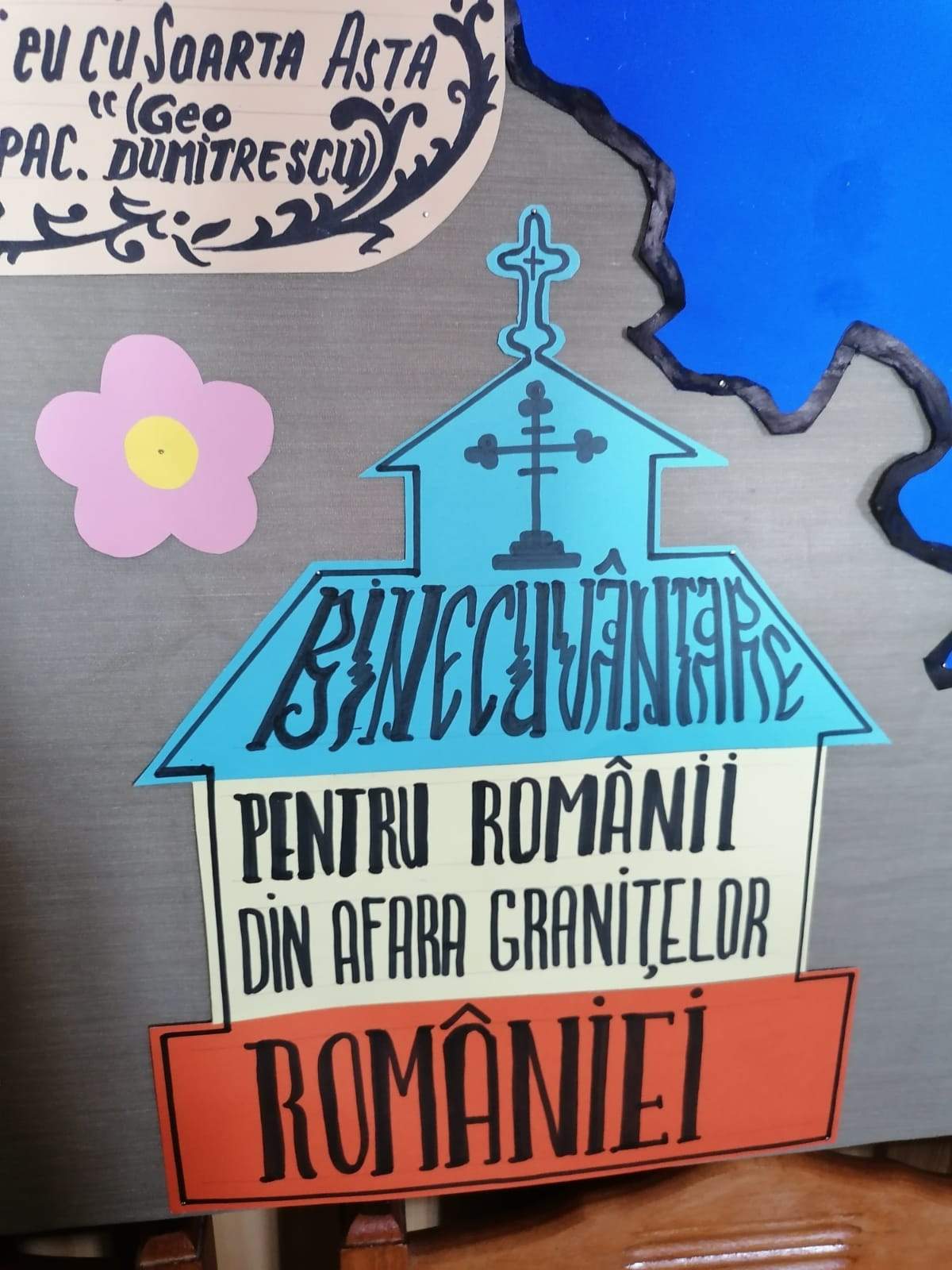 Cadouri şi buchete cu flori pentru familiile din Ghergheşti care au fiii plecaţi în străinătate