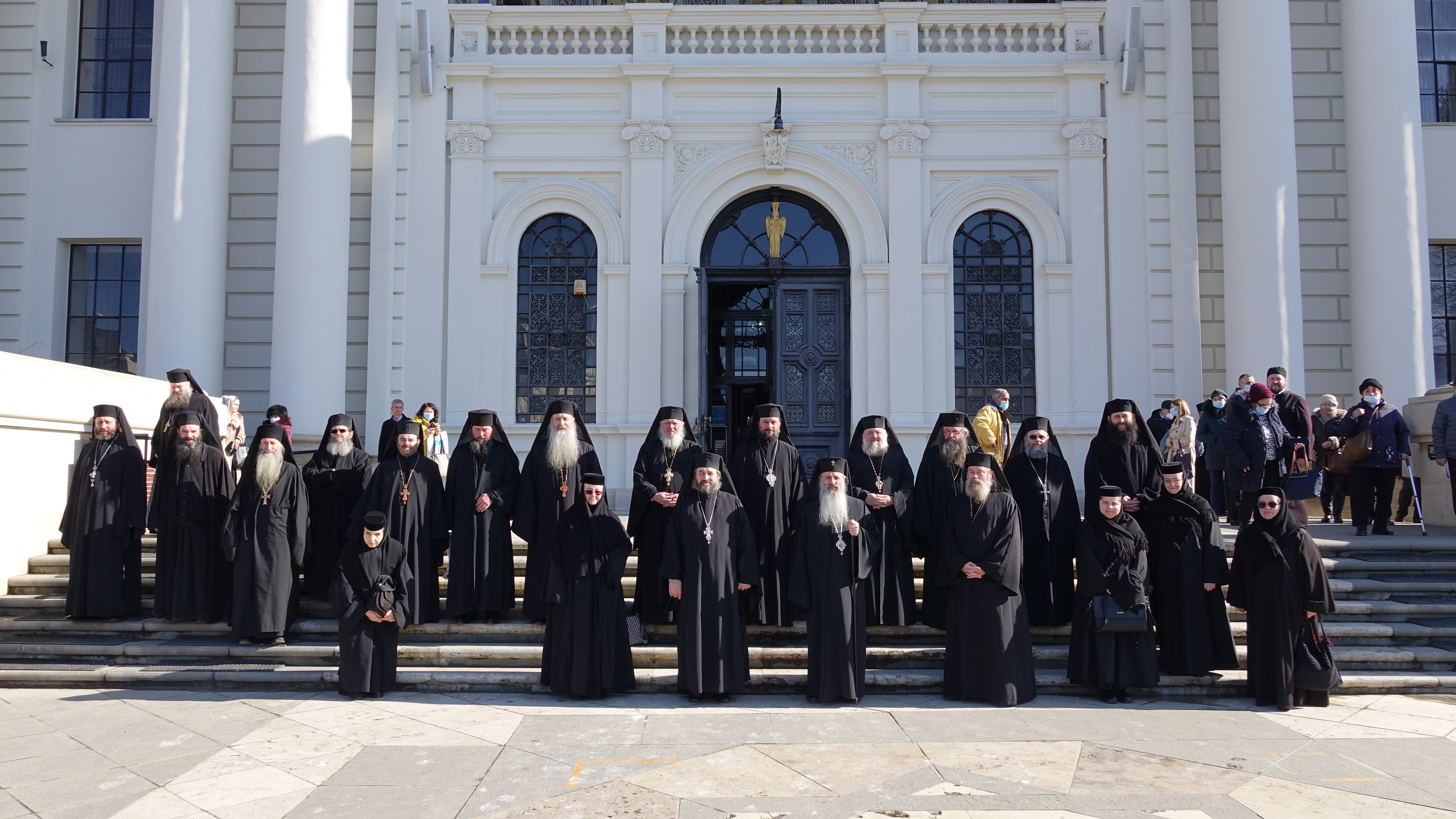 Sinaxă cu stareții și starețele din județul Iași